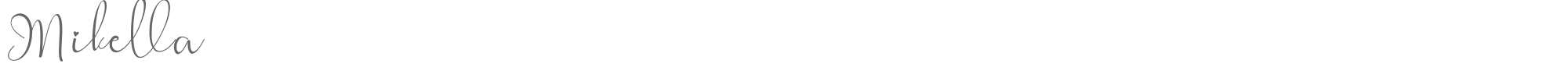 Mikella Mikella ttf.ttf font preview
